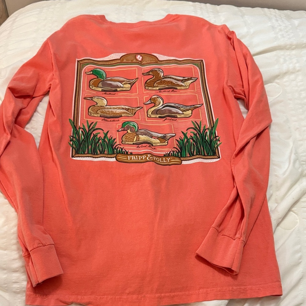 Coral Long Sleeve Shirt